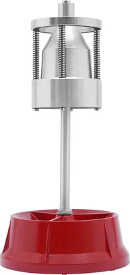 Immagine prodotto di Equilibratrice per pneumatici - Equilibratrice con livella a bolla - Per autovetture e autocarri leggeri - Per mozzi da 2,5 a 10 cm - Lega di alluminio - 61x29 cm