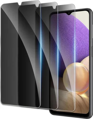 Zdjęcie produktu dla 2x ekran prywatności Samsung Galaxy A32 5G, szkło 9H, antyszpiegowski, odporny na odciski palców