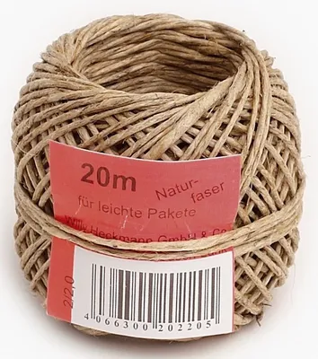 Produktbild von Bindfaden/Kordel, fein, bis 4 kg, 20 m