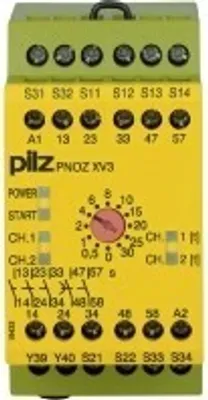 Produktbild von Pilz PNOZ XV3 30/24VDC 3n/o 2n/ot 774540 Sicherheitsschaltgerät