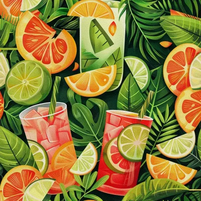 Image de OUTDOOR DECOSTOMES OXFORD - Motif été | DX9302