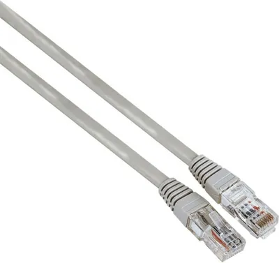Produktbild von Hama 00030623, 15m, Männlich/männlich, Grau, CAT5e, 10 Stück