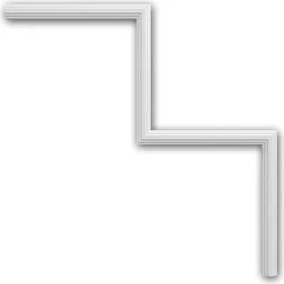 Produktbild von Profhome 152812 Eckelement Zierelement Dekorelement Stuck Ornament