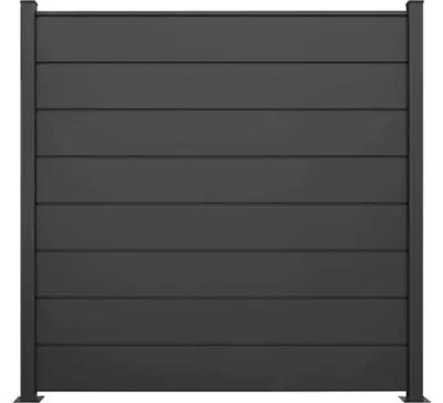 Produktbild von Hauptelement GroJa AluLine Steckzaun 180 x 180 cm anthrazit