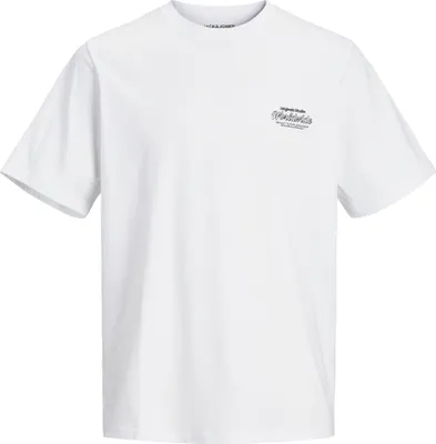 Produktbild von Jack & Jones Sequoia Back Kurzarm-t-shirt Weiß L Herren Weiß L