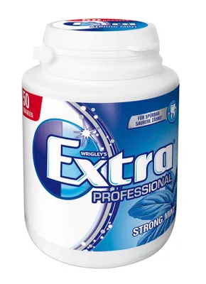 Produktbild von WRIGLEY´S Extra PROFESSIONAL STRONG MINT Kaugummis