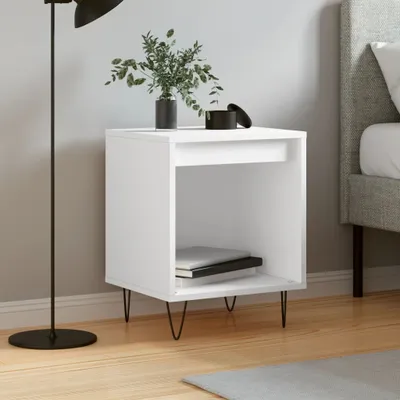 Immagine prodotto di vidaXL Comodino bianco 40x35x50 cm materiale a base di legno