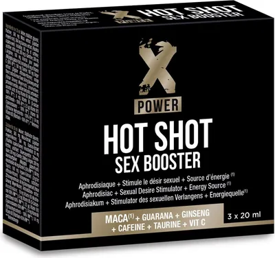 Produktbild von Xpower Hot Shot Sex Booster 3 X 20 Ml