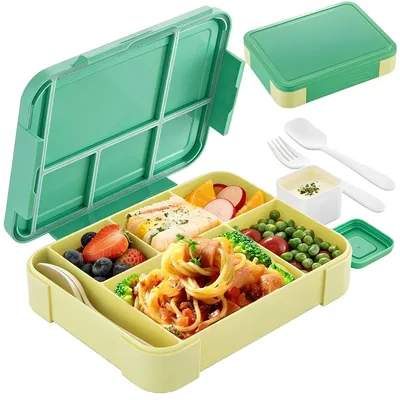 Produktbild von Lunchbox für Kinder mit Fächern, ideal für die Schule