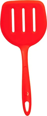 Produktbild von Kochblume Designwender XL rot Silikon, Edelstahl 22053.04