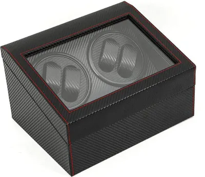 Produktbild von Uhrenbeweger 4+6 Automatisch  uhrenbox Uhrenkasten Schaukasten  Watch Winder  Beweger Anzeigebox Uhren Box