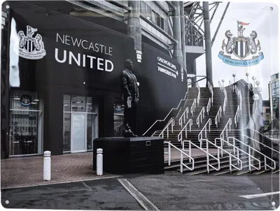 Produktbild von Newcastle United FC - Stadion Tafel BS6282 (Einheitsgröße) (Bunt)