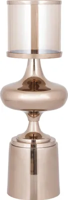 Produktbild von PTMD - Laterne Uvira - Braun - 20x20x56cm