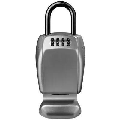 Obrázok produktu pre MASTER LOCK 5414EURD, Plast, Vinyl, Zinok, Šedá, Zámok na heslo, 105 x 46 x 135 mm, 64 x 35 x 96 mm, 4 kusov