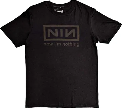 Produktbild von Nine Inch Nails - "Now I´m Nothing" T-Shirt für Herren/Damen Uni RO1643 (L) (Anthrazit)