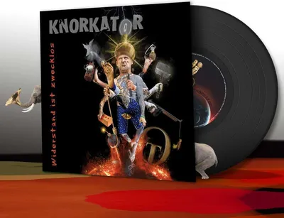 Produktbild von Knorkator: Widerstand ist zwecklos (180g) -   - (LP / W)