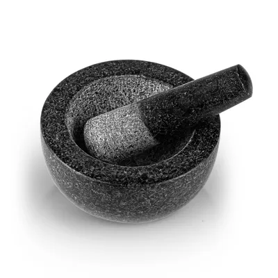 Produktbild von Mörser & Stößel Granito klein Ø 10 cm | Culinaris