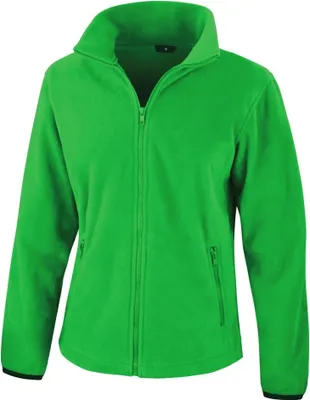 Produktbild von Result Damen Core Fashion Fit Fleece-Oberteil / Fleecejacke BC3042 (L) (Grün)