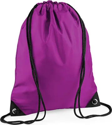 Immagine prodotto di BagBase BG10 | Borsa da palestra Premium Gymsac | 33 x 45 cm - Colore: Magenta - Dimensioni: 33 x 45 cm