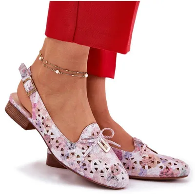Produktbild von Ajour Ballerinas Mit Offener Ferse Multicolor Navinnia 37