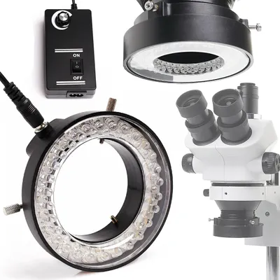 Obrázek produktu pro Nastavitelné 56x osvětlení LED Techrebal pro mikroskop
