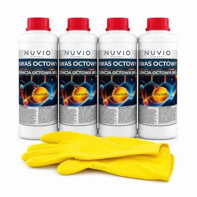 Produktbild von Essigsäure 4L ESSIGESSENZ 80% 4L NUVIO + gratis | Putz- & Pflegemittel | Entkalker
