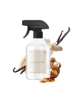 Produktbild von Raumspray Vanilla Vibes 500 ml – karamellisierte Vanille, Meersalz & Tonkabohne – warm-cremiger Gourmand-Raumduft