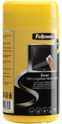 Produktbild von Fellowes 9970311, Gerätereinigungs-Feuchttücher, LCD / TFT / Plasma, Mehrfarbig, 82 mm, 82 mm, 170 mm