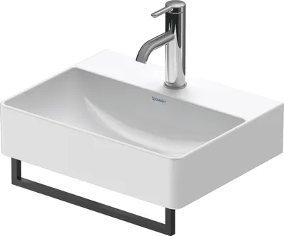 Produktbild von Duravit DU Handtuchhalter Länge: 399mm, schwarz matt
