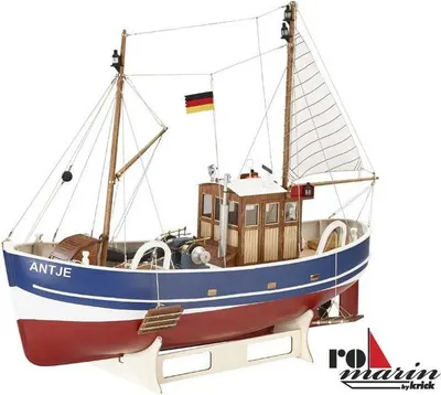 Image de Bateau RC Krick Antje Cotre de pêche en kit