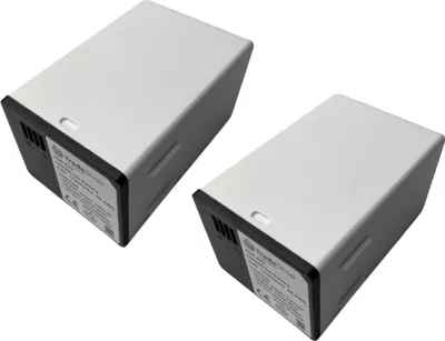 Produktbild von 2x Trade-Shop Li-Ion Ersatz-Akku 3,6V / 14000mAh kompatibel mit Arlo Netgear Pro 4 XL HDR, Pro 5S, Ultra, VMA5410, VMA5410-10000S, VMC5040 Sicherheits-Kamera
