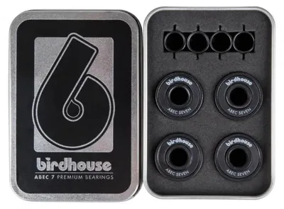 Produktbild von Birdhouse ABEC-7 Skateboard-Kugellager, 8er-Pack | Schwarz