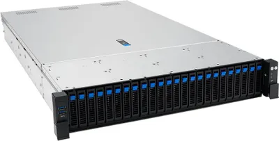 Produktbild von bluechip SERVERline R52217a 2HE Rack, 2 × AMD EPYC™ 9015 Prozessor / bis zu 4.10 GHz, 64 GB DDR5, 2 x 480 GB SSD, Avago 9540-8i, TPM-Modul, 2 x RJ45 (10 Gb/s)