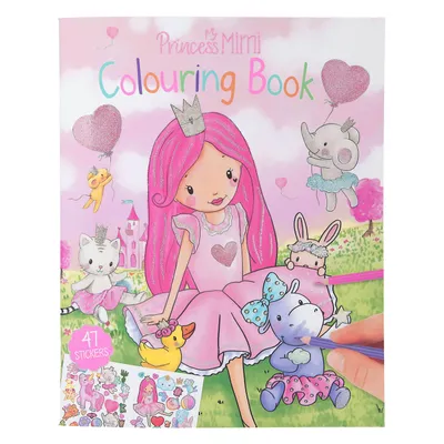 Produktbild von Depesche Princess Mimi Colouring Book, Mädchen, Aufkleber enthalten, Malbuch/Album