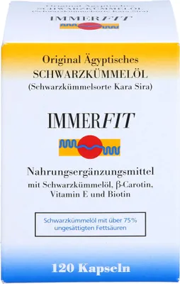 Immagine prodotto di Olio di cumino nero IMMERFIT, 120 Capsule