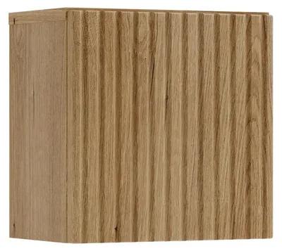 Immagine prodotto di Cubo portaoggetti da bagno VANO 30 cm in rovere sospeso con porta