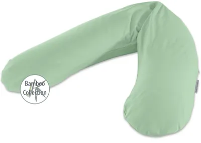 Produktbild von Theraline Das Original Stillkissen inkl. Bezug Pastellgrün (Bamboo Collection)