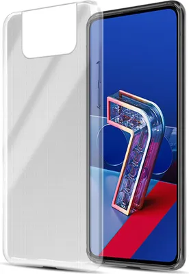 Produktbild von Cadorabo Hülle für Asus ZenFone 7 Schutz Hülle in natur Schutzhülle TPU Silikon Cover Etui Case