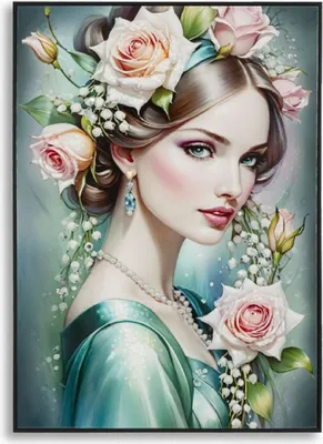 Produktbild von Mauro Ferretti Wandbild Fantasie Multicolor 72x4x102 cm