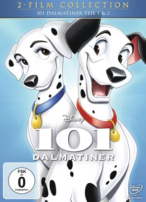Produktbild von 101 Dalmatiner 1+2, Doppelpack DVD