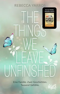 Produktbild von The Things we leave unfinished