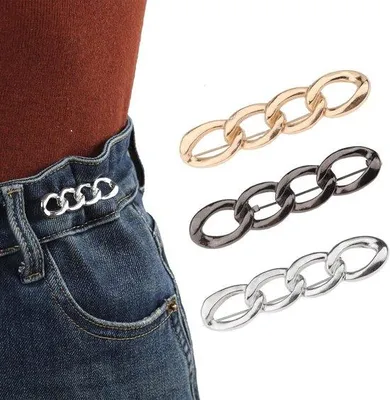 Produktbild von Damestas mit verstellbarer Clip - Pintype - Verwijderbar - Verkleinbar - Riem mit Trekkoord - Jeanskoordclip