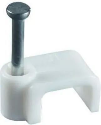 Image de Support de câble avec clou pour fixer les câbles Flop P10/6 (100 pièces)