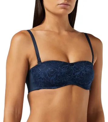 Produktbild von Triumph Amourette Charm WD, Farbe: Blue Nights RS/3607, Größe: 85D Bügel-BH mit abnehmbaren Trägern