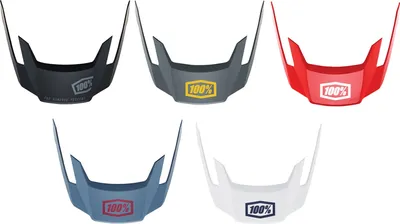 Immagine prodotto di 100percent Altec V2 Visiera di ricambio per casco nero nero taglia unica