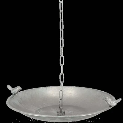 Immagine prodotto di Vasca per uccelli in ferro zincato con catena