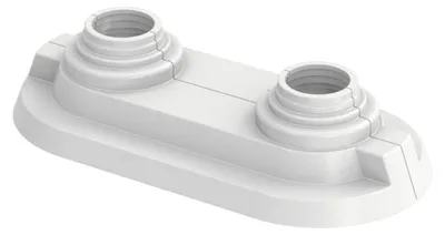 Obrázek produktu pro Flamco Doppelrosette HRDB 50 für Rohr d=14, 16, 17, 20mm