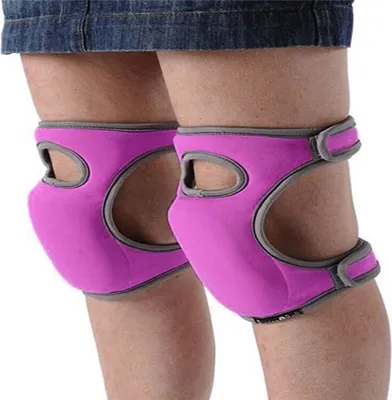 Obrázek produktu pro Houbové chrániče kolen, 1 pár měkkých pěnových chráničů kolen zahradnické chrániče kolen unisex pro práci, zahradničení, fialové
