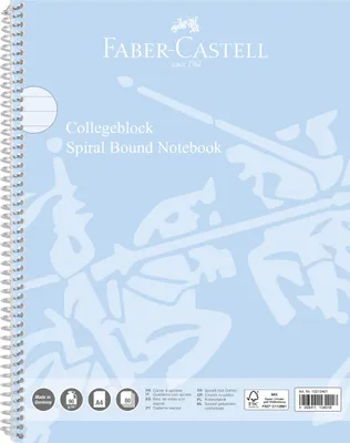 Produktbild von Faber Castell Collegeblock A4 80 Blatt Lin. 27 90g/m²