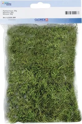 Produktbild von Glorex Plattenmoos 30 g Beutel
